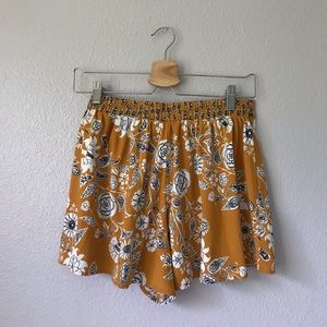 Floral Skort